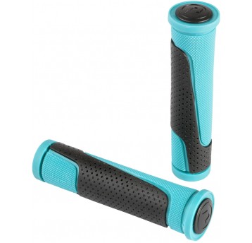 CHWYT KIER. ACCENT COMET 2D 125mm TURKUSOWE-CZARNE