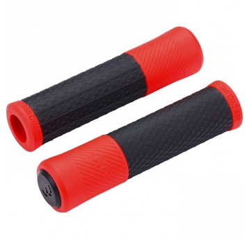 CHWYT KIER. BBB Viper 130mm BLACK/RED