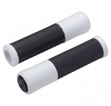 CHWYT KIER. BBB Viper 130mm BLACK/WHITE