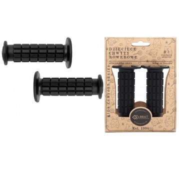 CHWYT KIER. BMX CZARNY PVC 105mm BLISTER