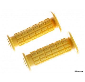 CHWYT KIER. BMX ŻÓŁTE PVC 105mm