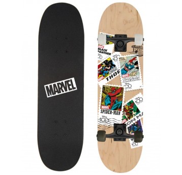 DESKOROLKA DREWNIANA DUŻA D100 MARVEL STAMPS