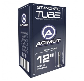 DĘTKA ACIMUT 12x1,75 AV40mm FABRYKA CST TB-AC001