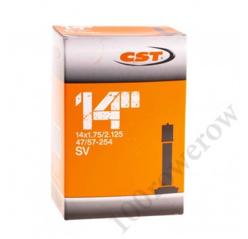 DĘTKA CST 14x1,75/2,35 AV40mm 47/60-254 TB-CS145