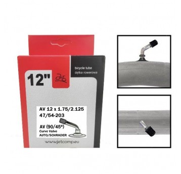 DĘTKA JET 12x1,75/2,125 AV40mm 90/45'