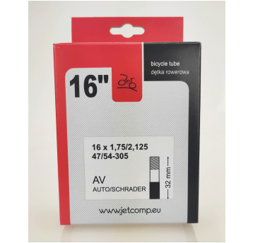 DĘTKA JET 16x1,75/2,125 AV-32mm