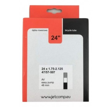 DĘTKA JET 24x1,75/2,125 AV-48mm