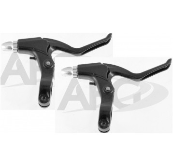 DŻWIGNIE HAM. YX-B809 (Al/Al) CZARNE 2-3-palcowe