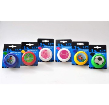 DZWONEK DZIECIĘCY M-WAVE RÓŻNE KOLORY I MOTYWY