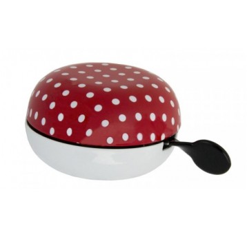 DZWONEK GROCHY CZERWONE D:75mm