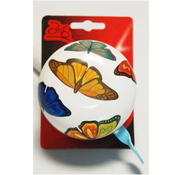 DZWONEK JET 80mm BIAŁY MOTYLE