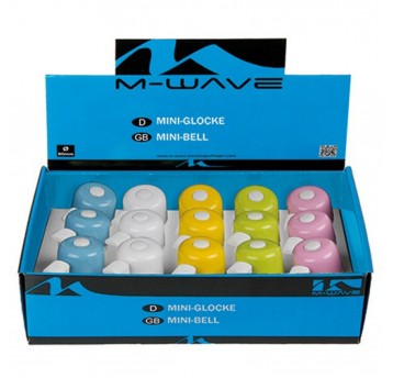 DZWONEK MINI KOLORY PASTELOWE opak=20szt