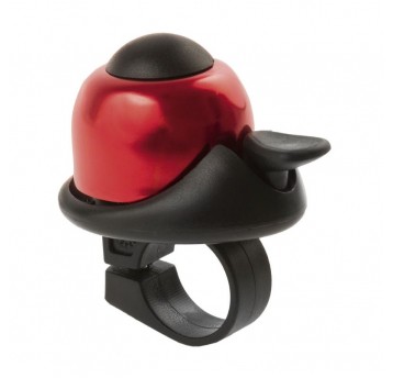 DZWONEK MINI M-WAVE ALUMINIOWY CZERWONY