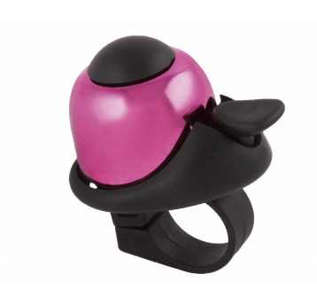 DZWONEK MINI M-WAVE ALUMINIOWY RÓŻOWY