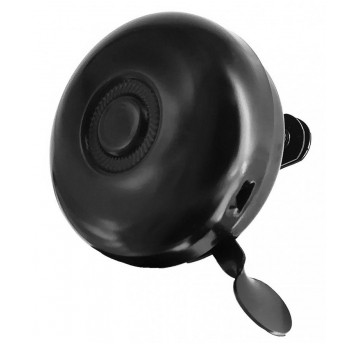 DZWONEK RETRO CZARNY STALOWY 58mm