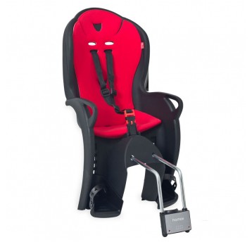 FOTELIK HAMAX KISS BASIC CZARNY,CZERWONA WYŚCIÓŁKA