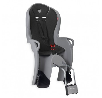 FOTELIK HAMAX KISS BASIC SZARY, CZARNA WYŚCIÓŁKA