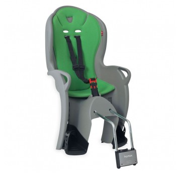 FOTELIK HAMAX KISS BASIC SZARY, ZIELONA WYŚCIÓŁKA