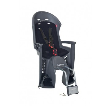 FOTELIK HAMAX SMILEY SZARY, CZARNA WYŚCIÓŁKA