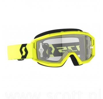 GOGGLE SCOTT PRIMAL CLEAR/YELLOW/BLACK/CLEAR
