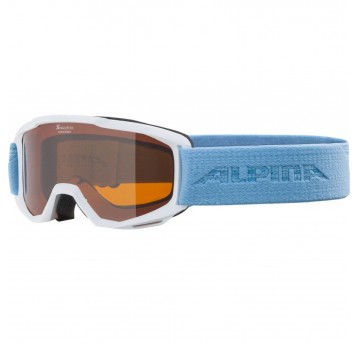 GOGLE ALPINA JUNIOR PINEY WHITE-SKYBLUE