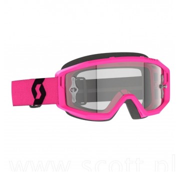 GOGLE SCOTT PRIMAL CLEAR PINK/BLACK