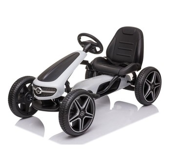 GOKART MERCEDES BIAŁY