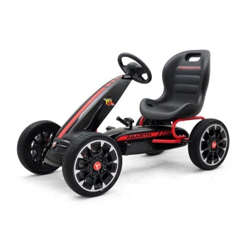 GOKART NA PEDAŁY ABARTH BLACK
