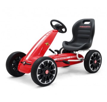 GOKART NA PEDAŁY ABARTH RED
