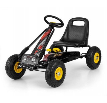 GOKART NA PEDAŁY THOR BLACK