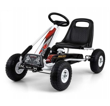 GOKART NA PEDAŁY THOR WHITE