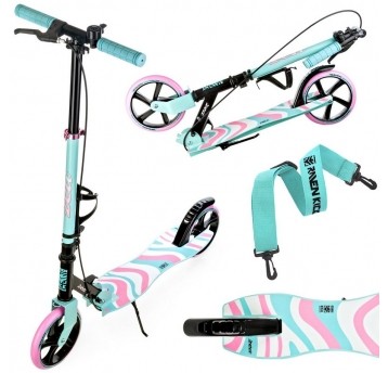 HULAJNOGA RV ZEA MINT/PINK 200mm HAMULEC, KOSZ.BID