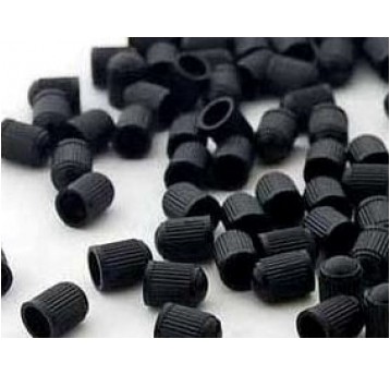 KAPTUREK ZAWORKA AV PLASTYK CZARNY opak=20szt