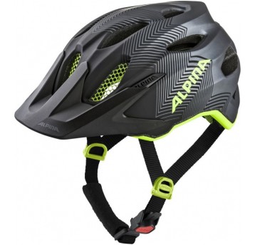 KASK ALPINA CARAPAX JR ROZM.51-56cm BLACK YELLOW