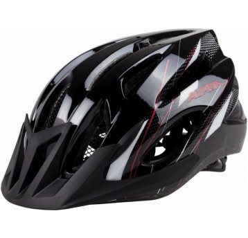 KASK ALPINA MTB17 ROZM. 54-58cm BLACK WHITE RED