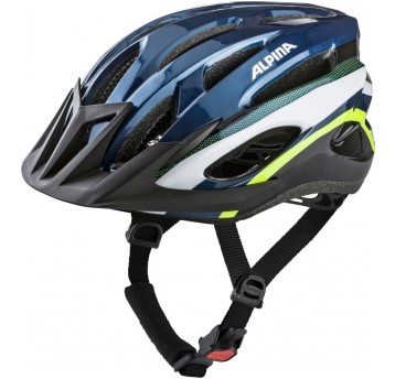 KASK ALPINA MTB17 ROZM. 54-58cm DARK BLUE NEON