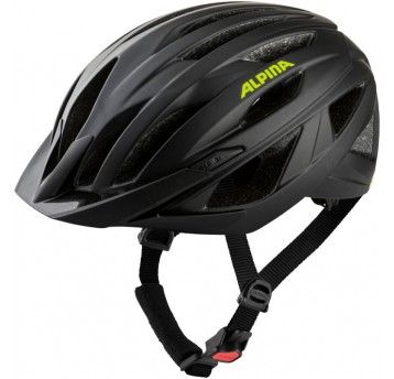 KASK ALPINA PARANA ROZM. 51-56cm BLACK YELLOW MAT