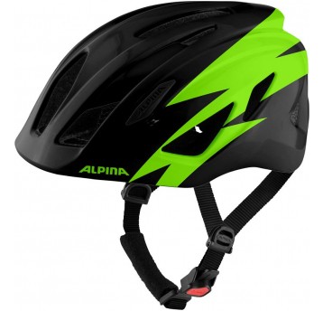 KASK ALPINA PICO ROZM. 50-55cm BLACK-GREEN GLOSS