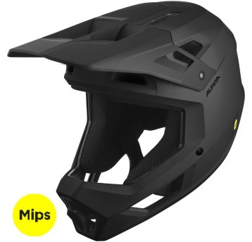 KASK ALPINA PIKES ROZM. 60-63cm BLACK MAT MIPS