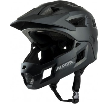 KASK ALPINA RUPI ROZM. 51-56cm BLACK MATT