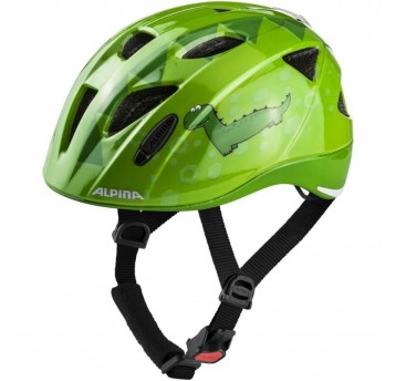 KASK ALPINA XIMO FLASH ROZM. 49-54cm GREEN DINO GL