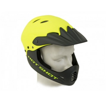 KASK AUTHOR HOT SHOT X9 ROZM. 56-58cm ŻÓŁTO/FLUO