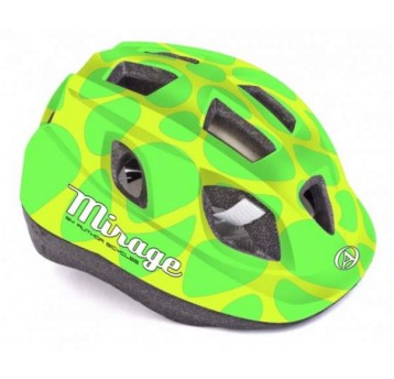 KASK AUTHOR ROZM. 48-54 MIRAGE ŻÓŁTO-ZIELONY