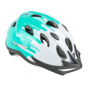 KASK AUTHOR ROZM. 52-56 TRIGGER BIAŁO-ZIELONY