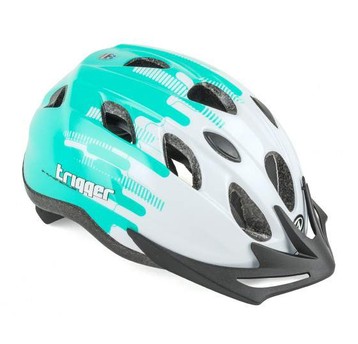 KASK AUTHOR ROZM. 54-58cm TRIGGER BIAŁO-ZIELONY