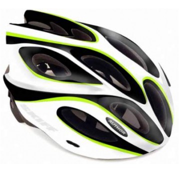 KASK AUTHOR ROZM. 58-62 SKIFF BIAŁO-CZAR-ZIEL