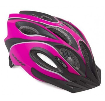 KASK AUTHOR ROZM. 58-62cm SKIFF RÓŻOWO/FLUO/-CZAR