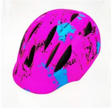 KASK AVO-10 R.48-52cm RÓŻOWY MAT