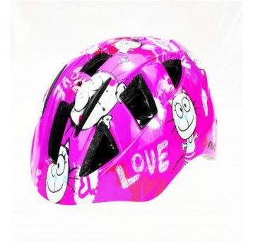 KASK AVO-11 R.44-48cm RÓŻOWY