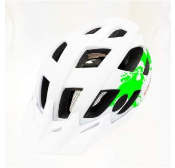 KASK AVO-24 R. L 58-61cm BAŁO/ZIELONY MAT